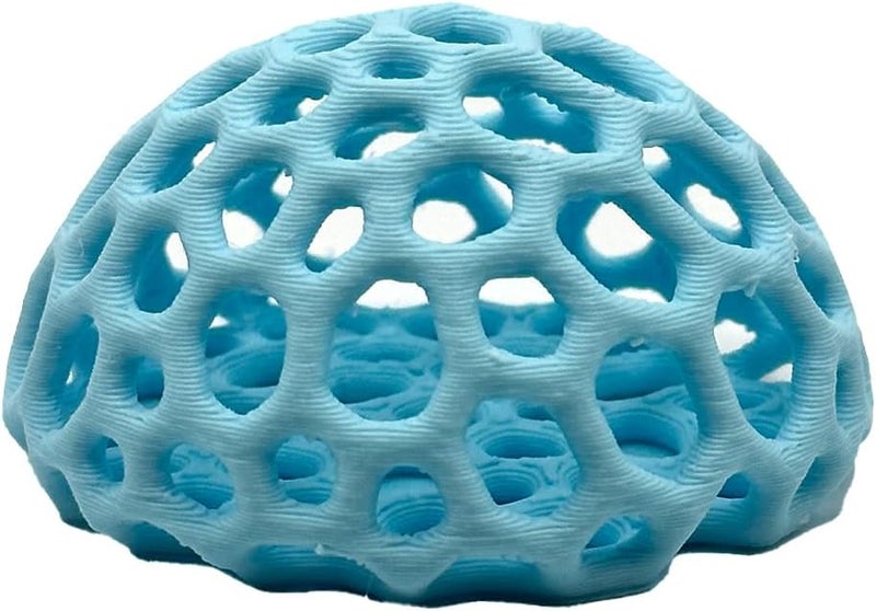 CTWPets Store Colorful Shrimp Dome Hide - Aquarium Cherry Shrimp Hide - Cherry Shimp Fish Tank Hide (CottonCandy Blue) - Image 4